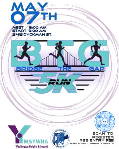 Bridge The Gap 5K Run, Dyckman Run Club