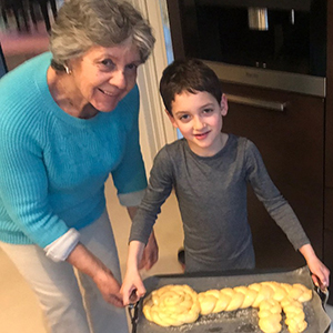 Grandmother and Boy 2 at YM&DA