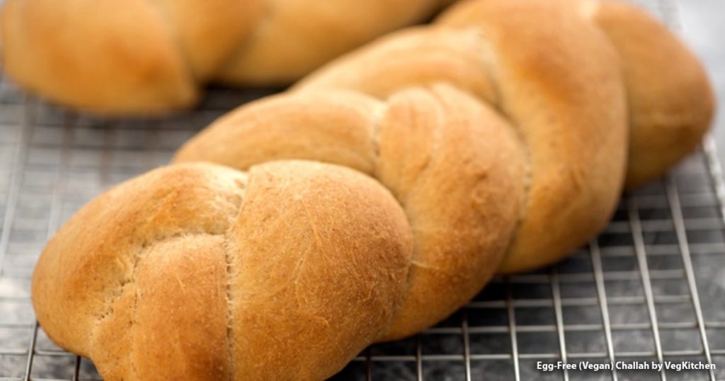 A picture of Egg free vegan challah at YM&ДА