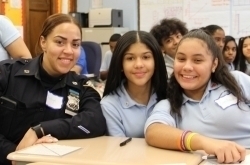 Bigs in Blue: The Y Partners with Big Brothers Big Sisters and the NYPD at YM&YWHA