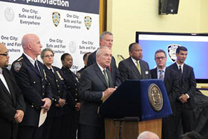 Commissioner Bratton at YM&ДА